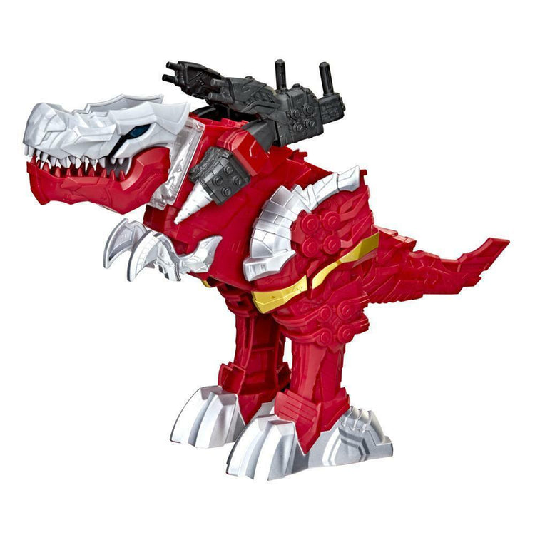 New Power Rangers Dino Fury T-Rex Champion Zord Action Figure - Battle Attackers
