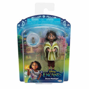 "Disney Encanto Bruno Madrigal 3" Small Doll Figure Toy - Brand New"