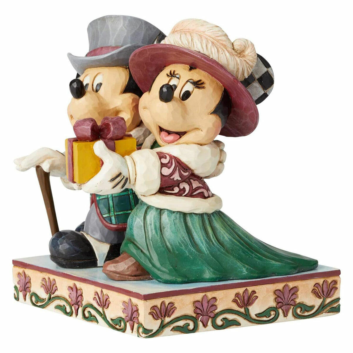 Disney Traditions Elegant Excursion Figurine - Mickey and Minnie - New in Box