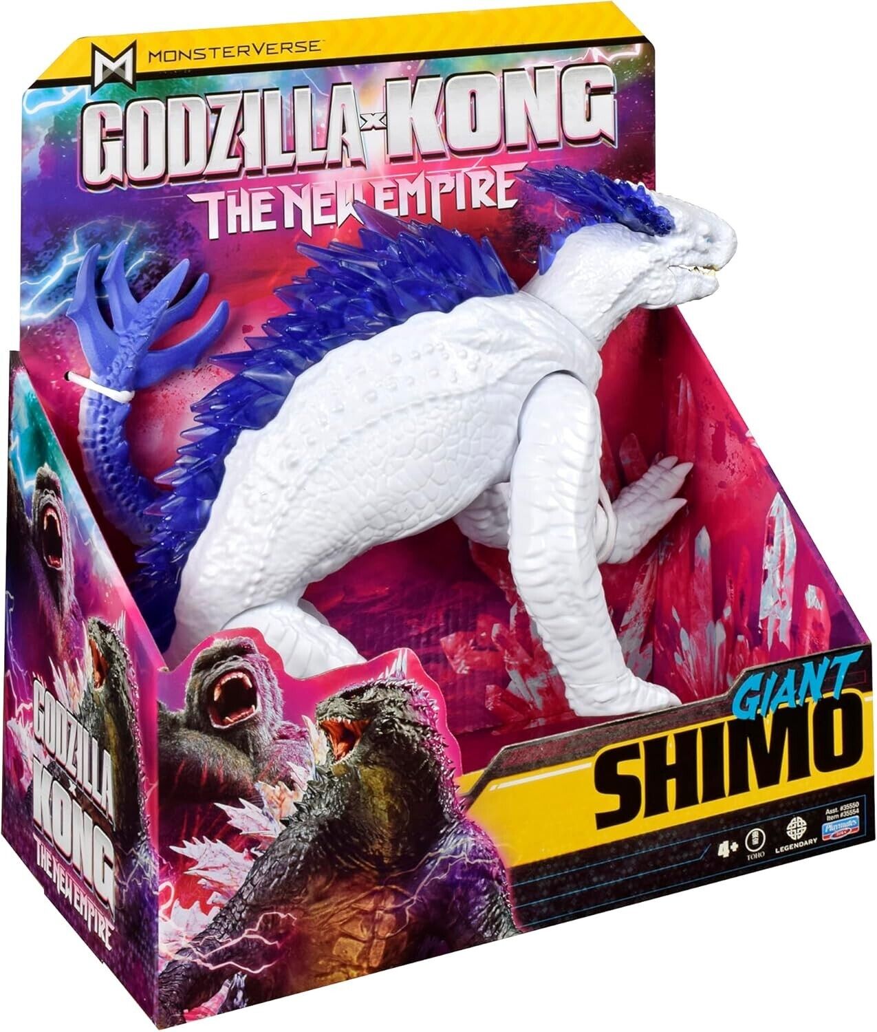 Godzilla x Kong: The New Empire, 11-Inch Giant Shimo Action Figure Toy, Iconic C