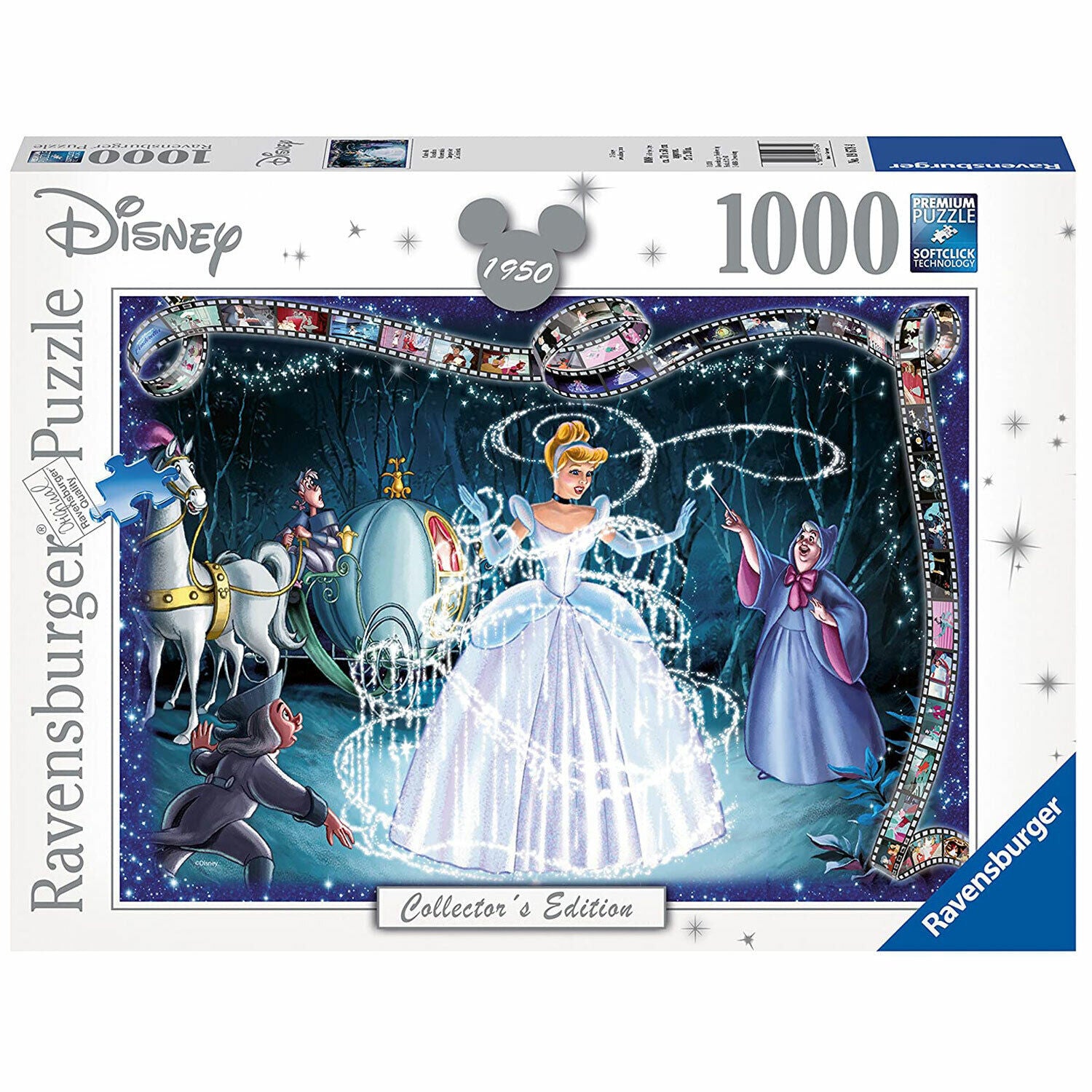 New Disney Cinderella Collector's Puzzle - 1000 Pieces