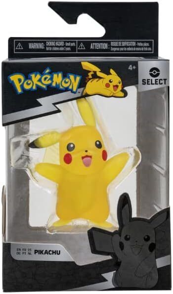 PoKéMoN Select FIGURE-3-Inch Battle Figure from Translucent Material PIKACHU