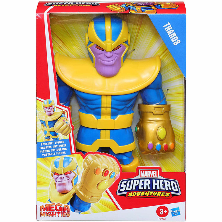 New Playskool Heroes Marvel Mega Mighties Thanos Action Figure Toy