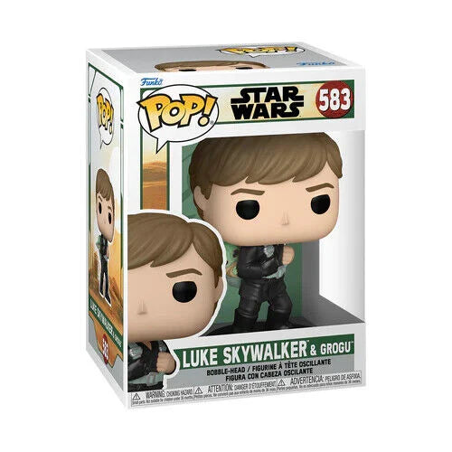 Funko POP! Star Wars Luke Skywalker & Grogu Figure The Book of Boba Fett 583