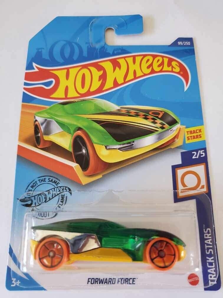 Hot Wheels 2020 (Track Stars) Forward Force, Green 99/250