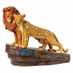 New Disney Traditions Figurine - Simba and Nala Love at Pride Rock