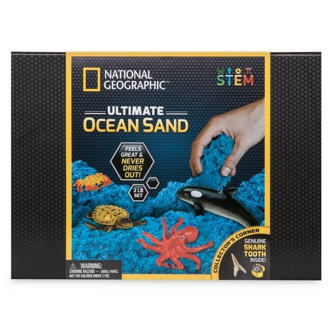 New National Geographic Ultimate Ocean Sand - Explore the Depths!