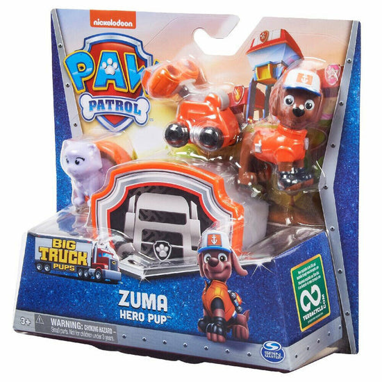 PAW Patrol Big Truck Pups - Hero Pup w/ Accessories *Choose Your Pup* - New - Zuma