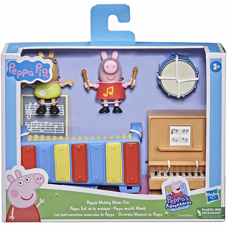 New Peppa Pig Making Music Fun Playset - Join Peppa's Adventures!