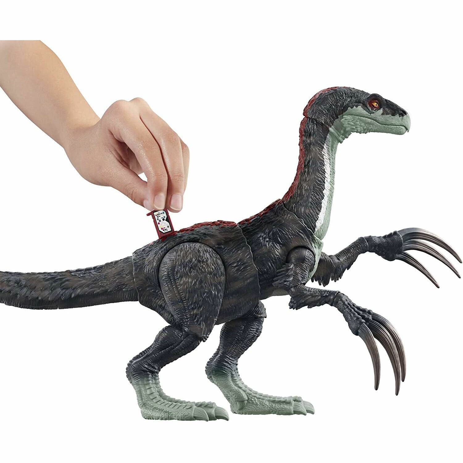 New Jurassic World Dominion Sound Slashin' Therizinosaurus Action Figure - Rare!