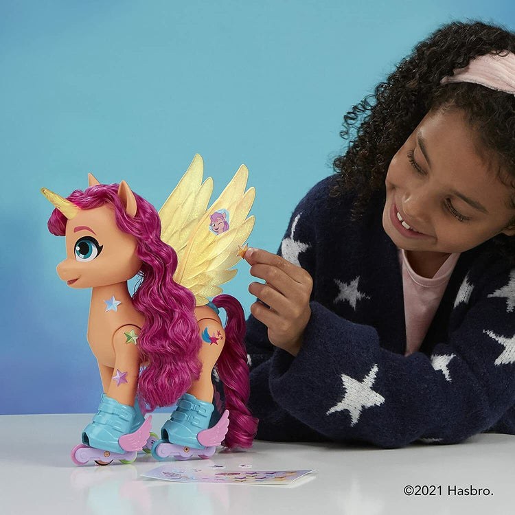 My Little Pony Sing 'N Skate Sunny Starscout - New Generation Movie Toy