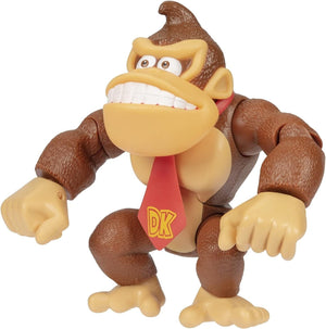 Nintendo Super Mario 6" / 15 cm Tall Donkey Kong Action Figure With Posable Feat