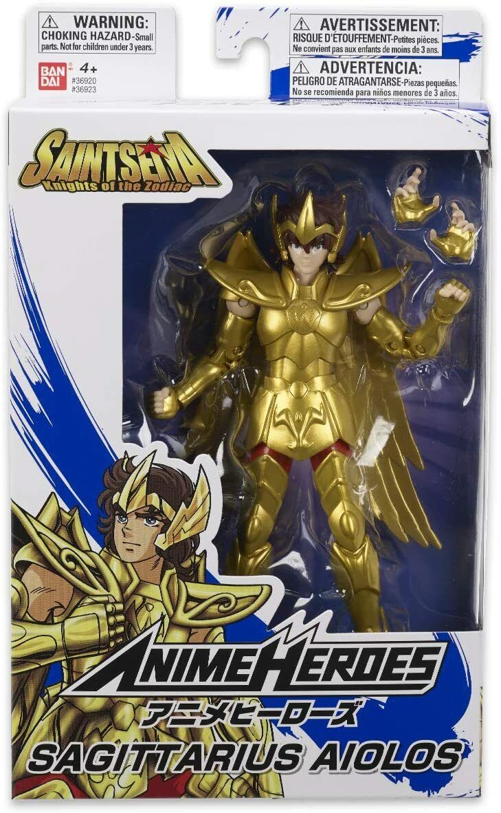 New Anime Heroes Saint Seiya Sagittarius Aiolos Action Figure