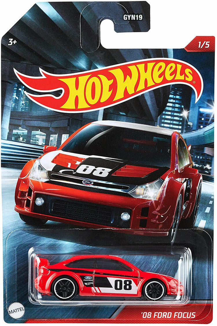 Choose Your Favorite Hot Wheels Cult Racers 1:64 Scale Vehicles - #1/5 '08 Ford Focus