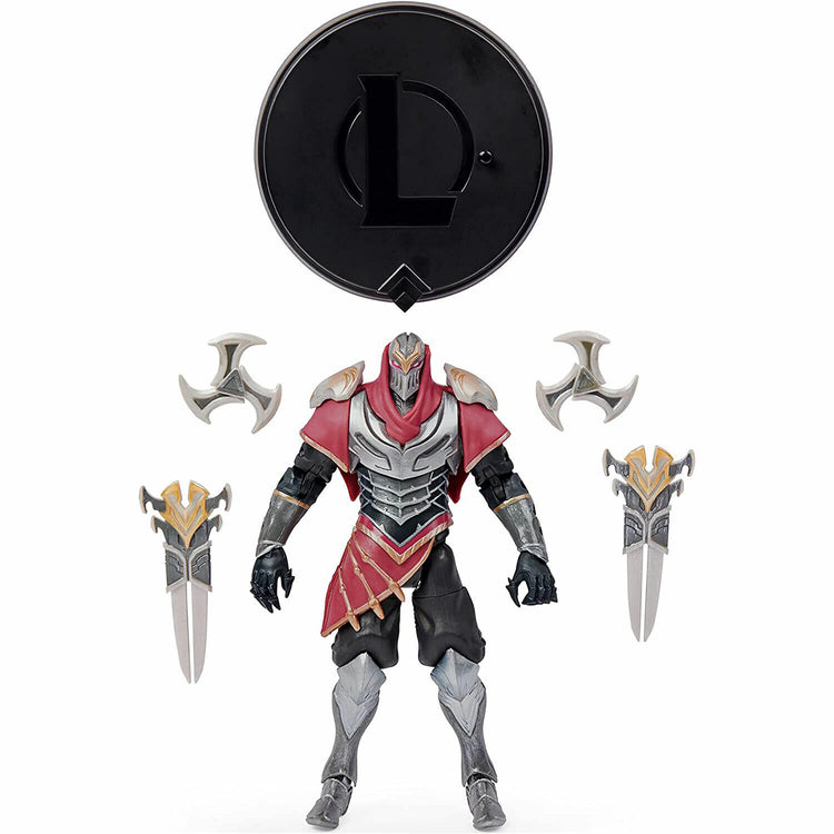 League of Legends Zed Premium Action Figure - 6-Inch Champion Collection