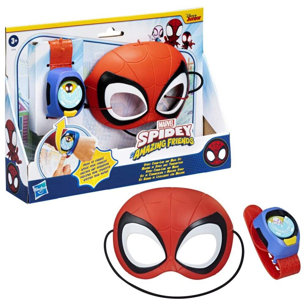 New Spidey & His Amazing Friends Comm-Link & Mask Set - Officially Licensed