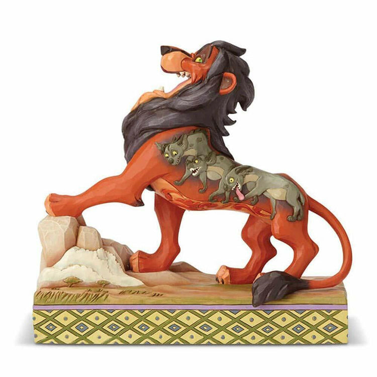 Disney Traditions Scar Figurine - The Lion King's Preening Predator