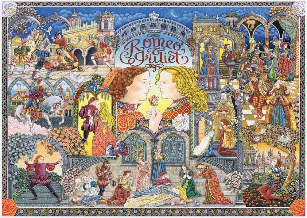 Ravensburger Romeo and Juliet Puzzle 1000 Pieces - Brand New Sealed Box