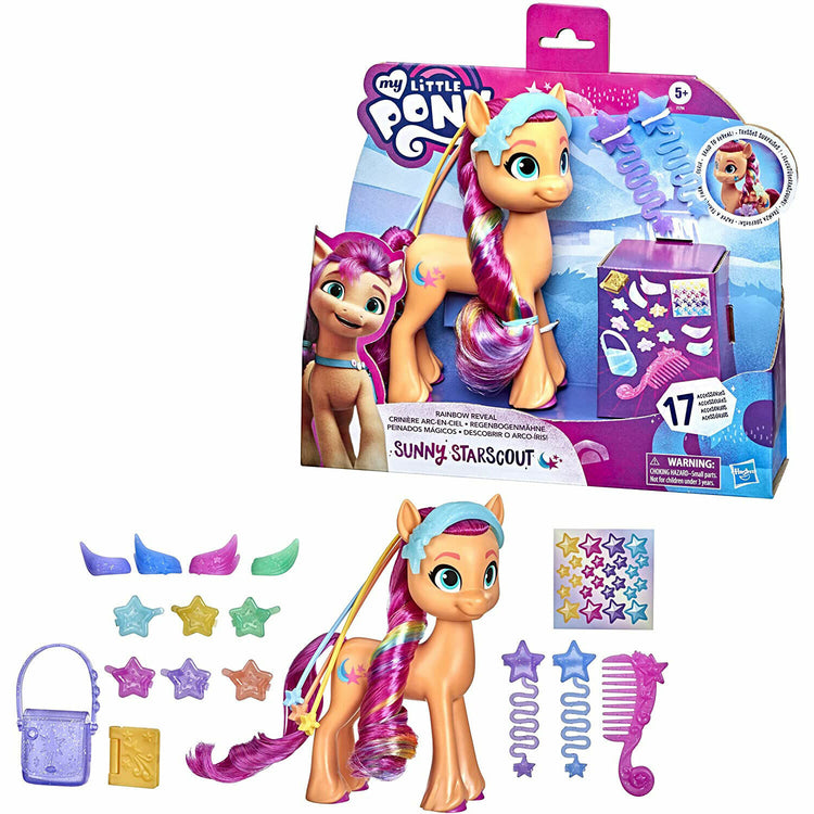 My Little Pony Rainbow Reveal Sunny Starscout - New Generation Movie Toy