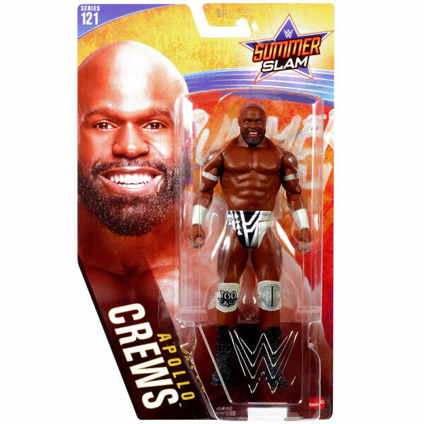 New WWE Basic Action Figure Series 121 Summer Slam - Apollo Crews