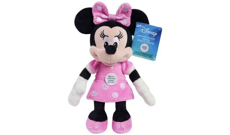 New Disney Junior Singing Minnie Mouse Plush - Fun for Kids!