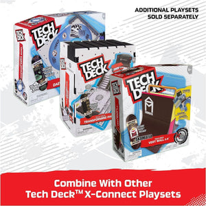 Tech Deck, Pyramid Shredder, X-Connect Park Creator, Customisable and Buildable