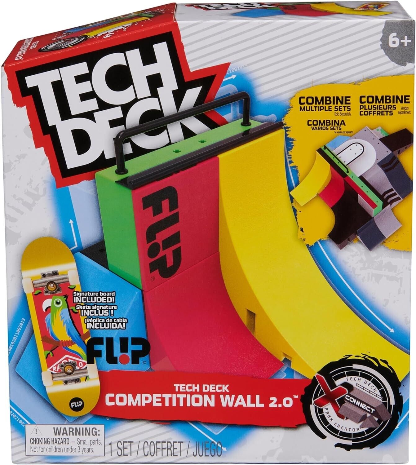 Tech Deck, Competition Wall 2.0 X-Connect Park Creator, Customisable and Buildab
