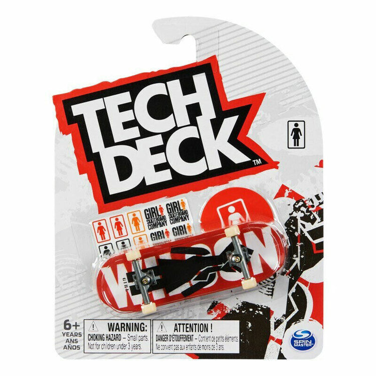 Pick Your Fave Tech Deck Single Pack 96mm Fingerboard - Authentic Skateboard Exp Girl (Jeron Wilson) (M30)