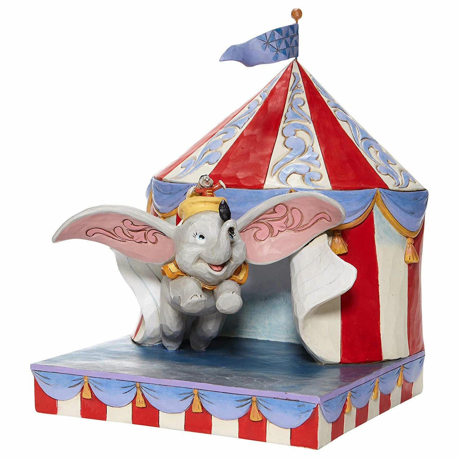 Disney Traditions Figurine - Over the Big Top (Dumbo) - NEW!