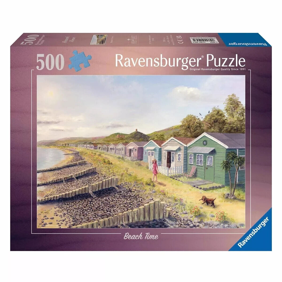 Ravensburger 12001253 Beach Time 500 Piece Jigsaw Puzzle for Adults and Kids Age