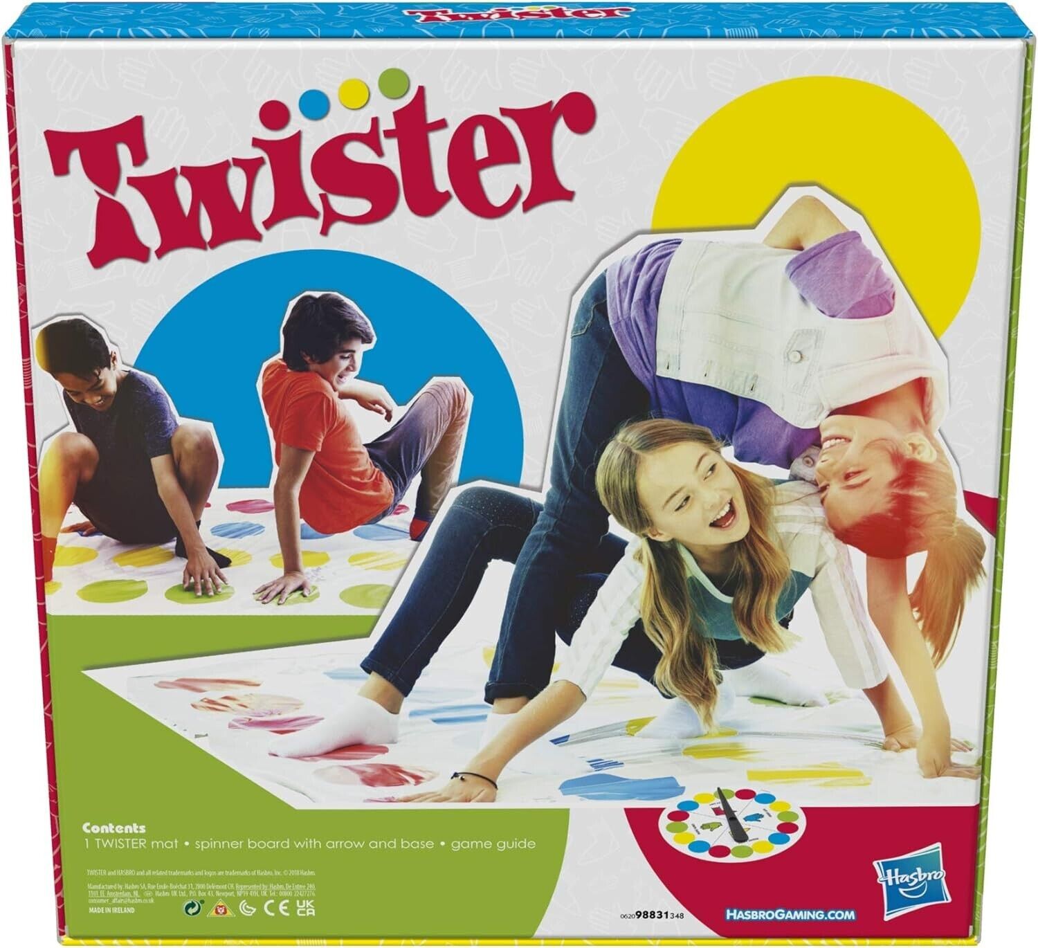 Hasbro Gaming Twister Game for Kids Ages 6 and Up