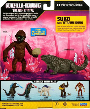 Godzilla x Kong: The New Empire, 3.5-Inch Suko and Titanus Doug Action Figure To