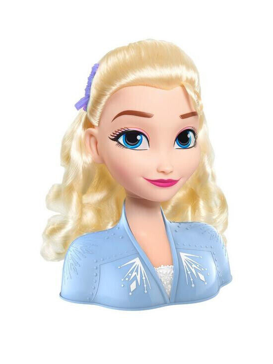 NEW Disney Frozen 2 Elsa Styling Head Toy - Basic Edition (77-32805)