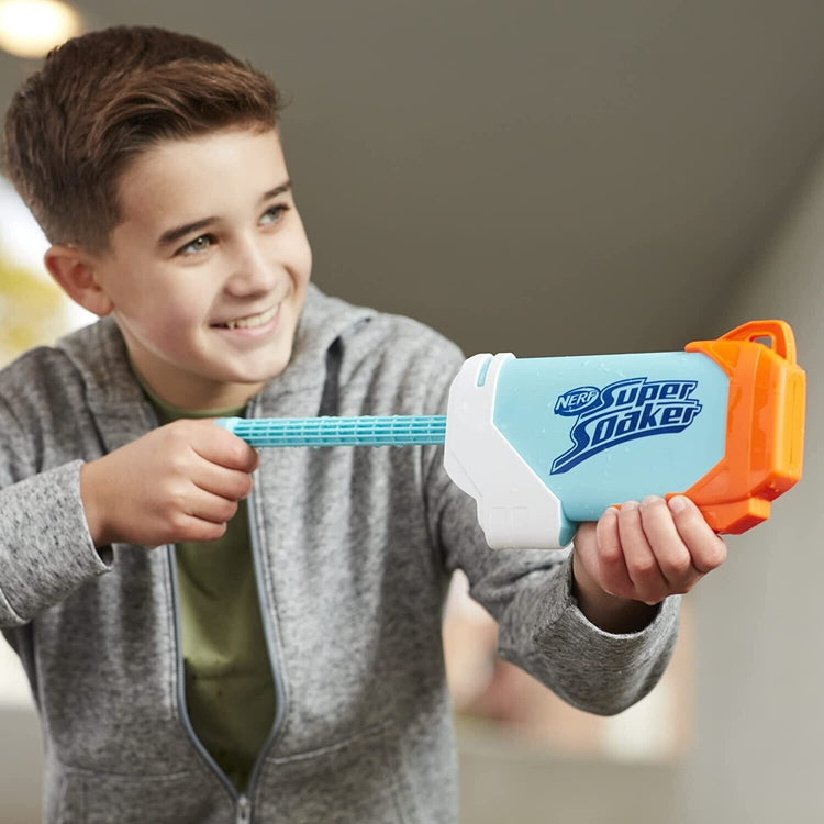 Nerf Super Soaker Torrent Water Blaster, Pump and Fire a Giant Jet of Water-