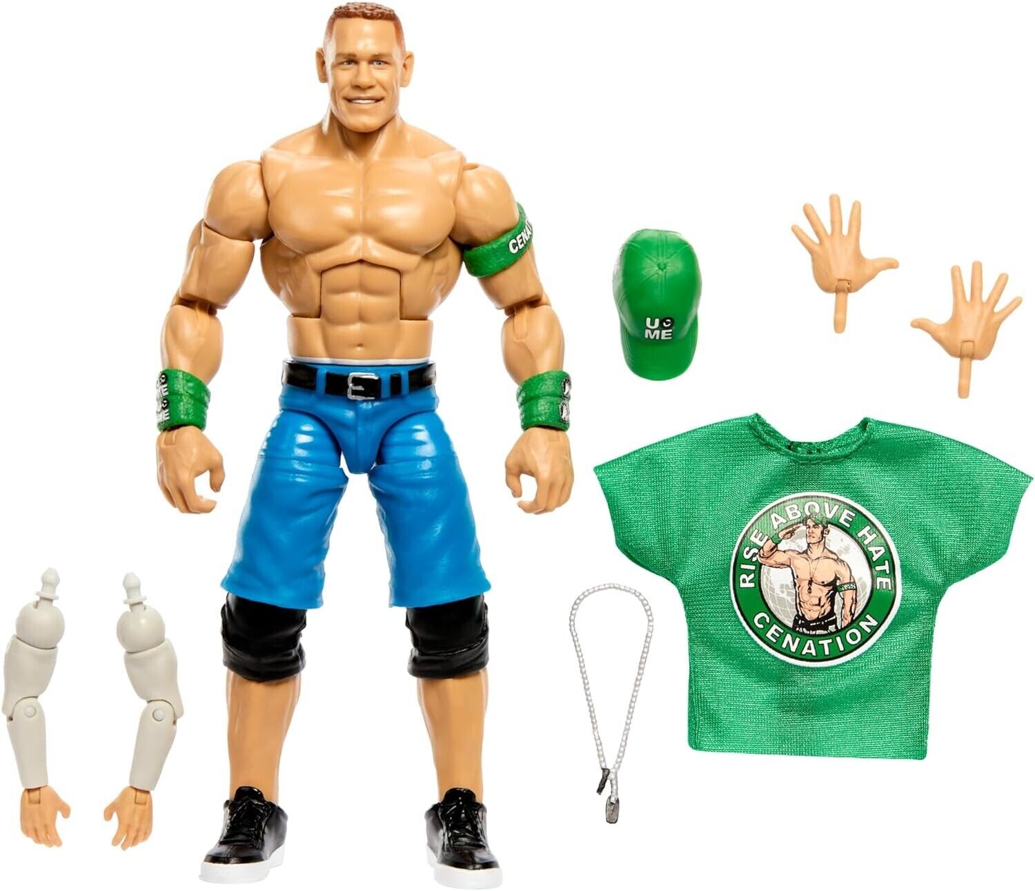 WWE Elite Action Figure WrestleMania with Accessory and Nicholas Build-A-Figure