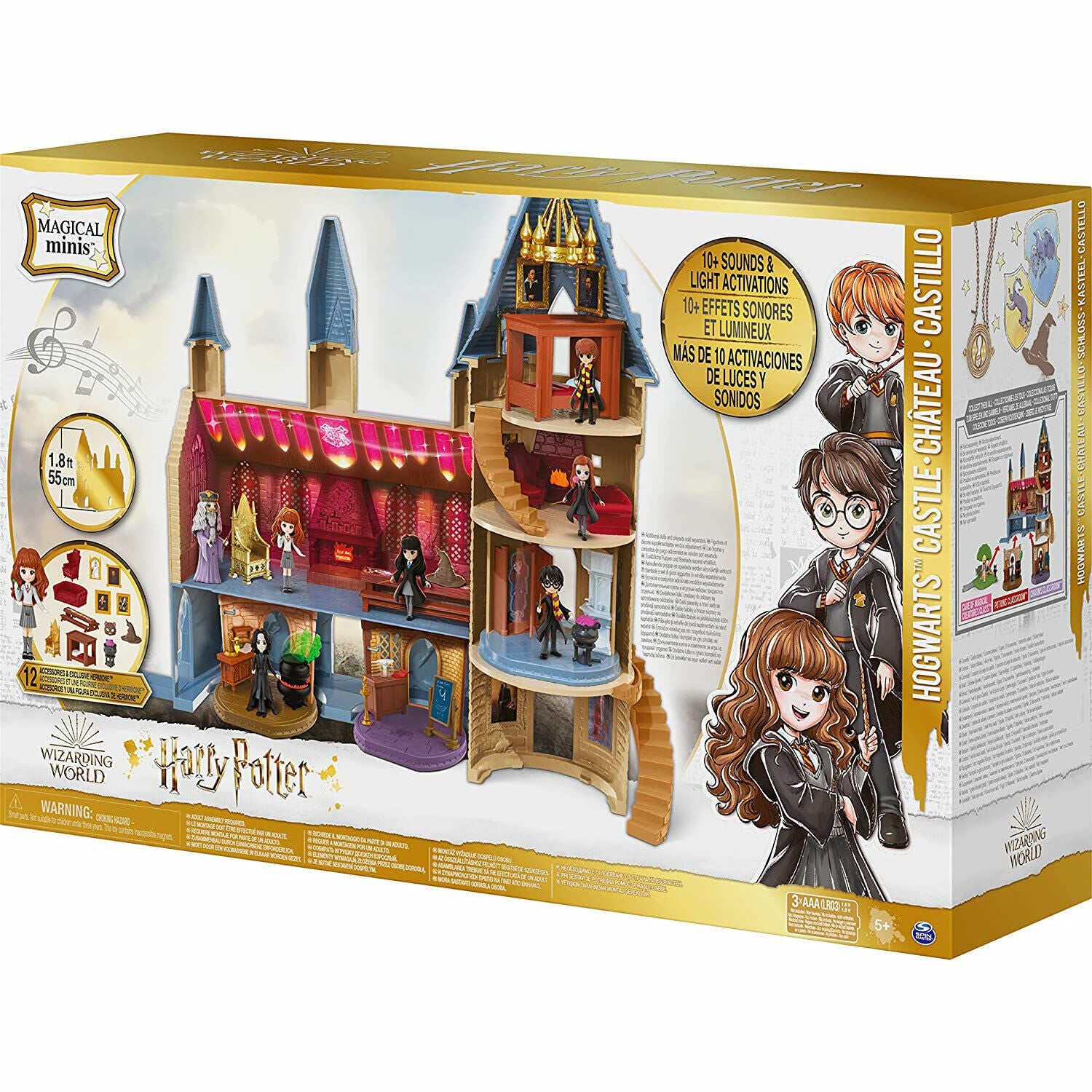 Harry Potter Magical Minis Hogwarts Castle w/ Lights & Sounds - Wizarding World