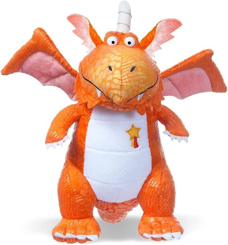 Zog the dragon 9inch Plush Soft Toy, Orange