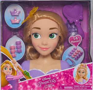 New Disney Princess Rapunzel Styling Head - Perfect for Little Girls!