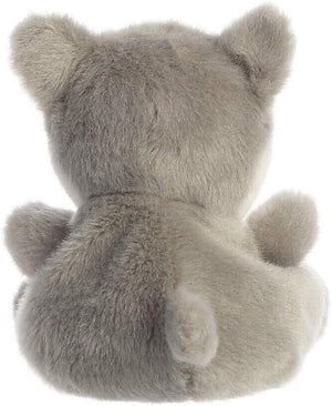 Aurora Palm Pals, Busky The Husky Dog, Soft Toy, 33474, 5 inches, Grey and White