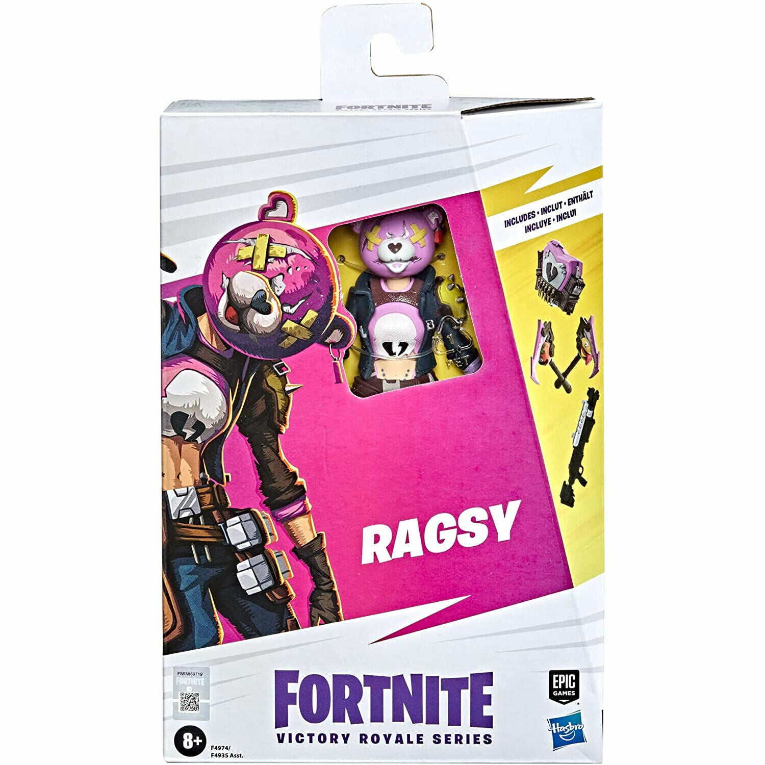 "Fortnite Victory Royale Ragsy 6" Action Figure - Brand New"