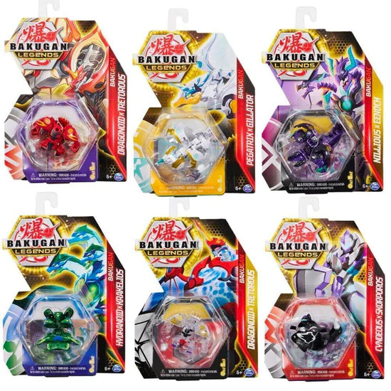 Bakugan Legends Core Pack - Cyndeous x Skorporos, Pegatrix, Dragonoid, Hydranoid - HYDRANOID x KRAKELIOS GREEN