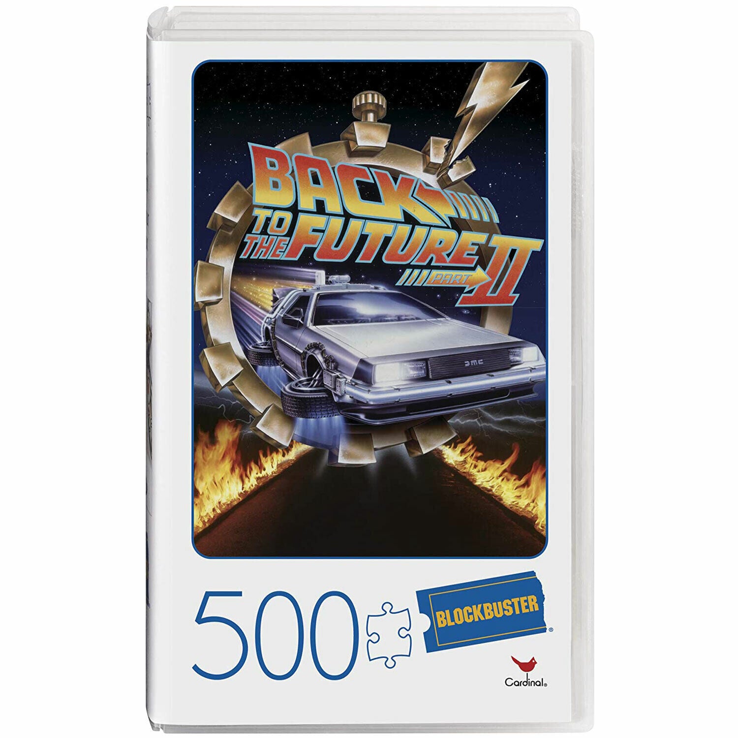 Back To The Future II Blockbuster VHS Puzzle 500pc *NEW