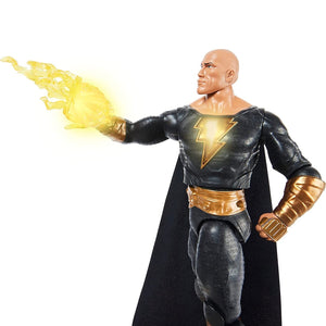 "New DC Black Adam Power Punch 12" Action Figure w/ Lights & Sounds"