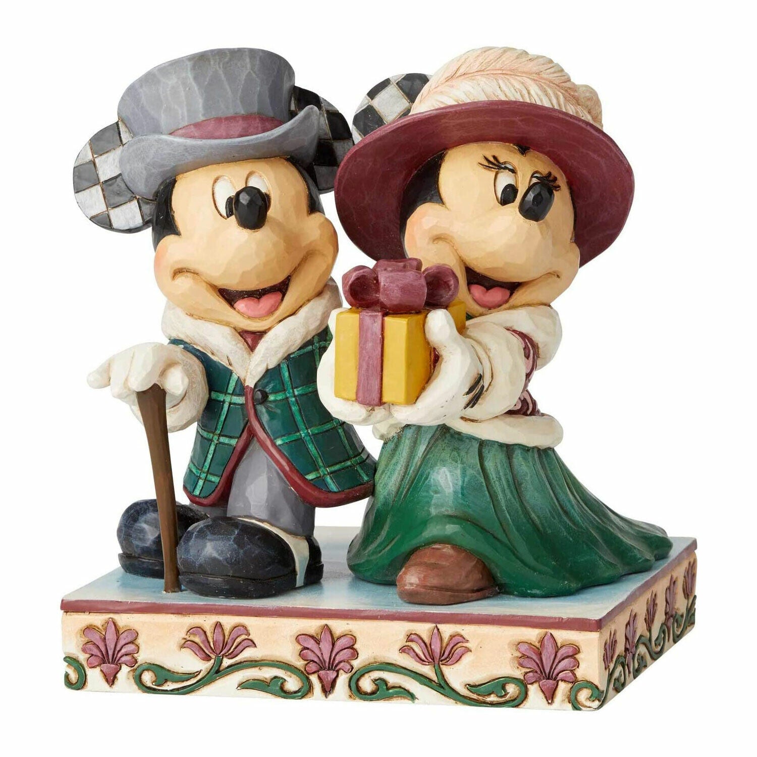 Disney Traditions Elegant Excursion Figurine - Mickey and Minnie - New in Box