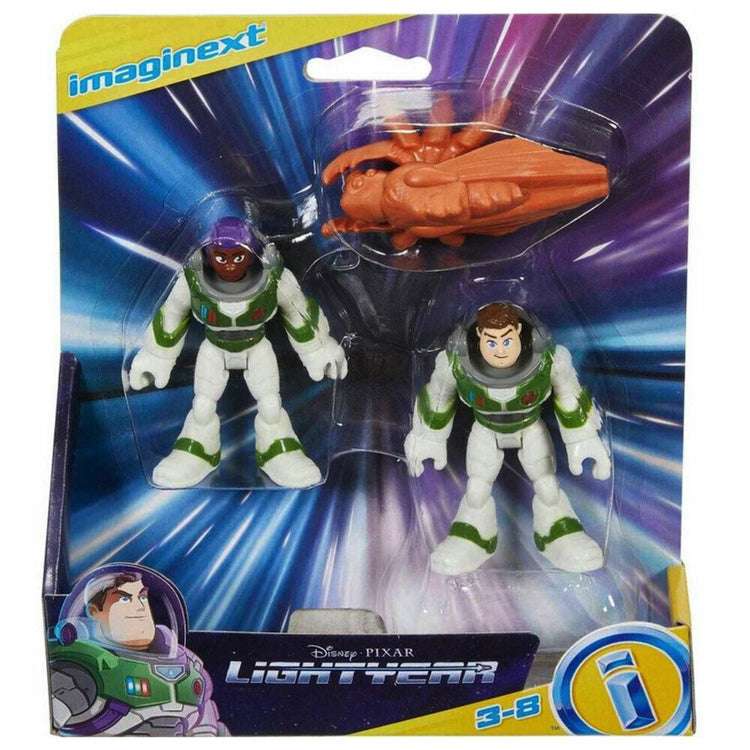 Imaginext Disney Pixar Buzz Lightyear & Alisha Hawthorne Action Figures Set