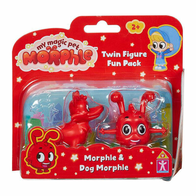Morphle Twin Figure Pack - Choose Your Favorite Character - Morphle & Dog Morphle