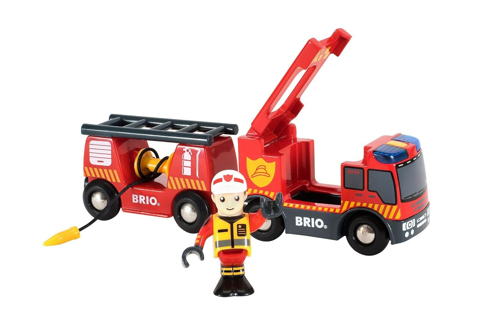 BRIO World Emergency Fire Engine 33811 - Brand New in Box