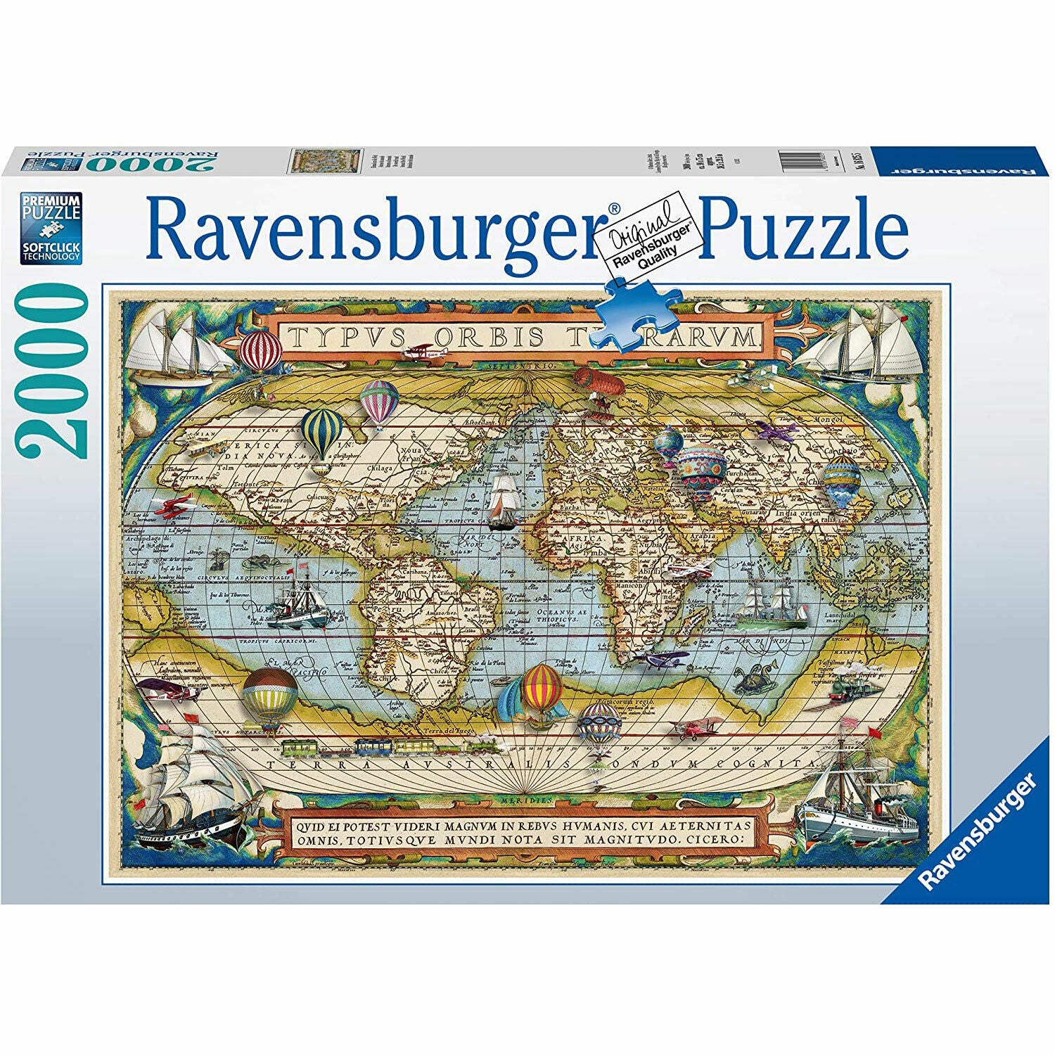Ravensburger Around the World 2000pc Puzzle NEW