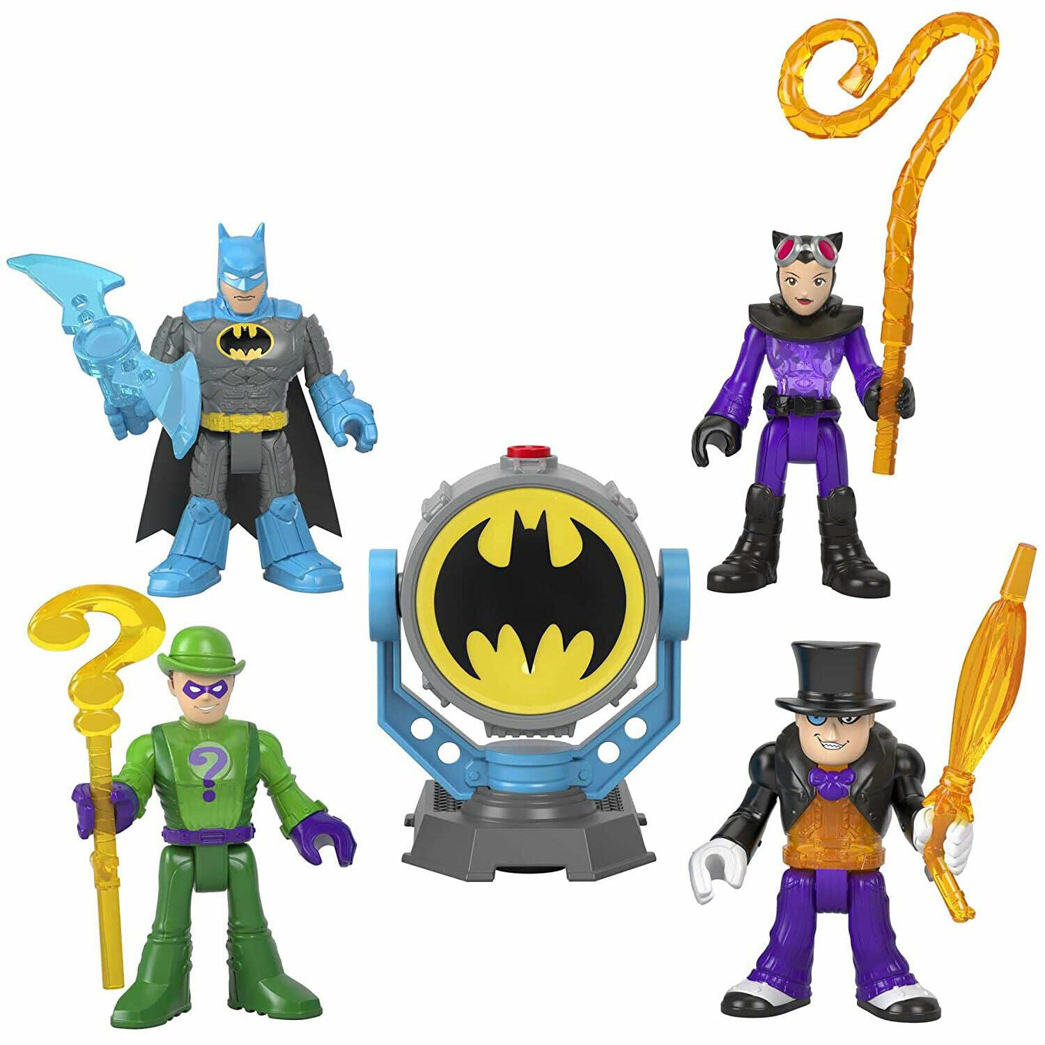 New Imaginext DC Super Friends Bat-Signal Figure Multipack - Sealed Box