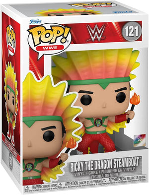 Funko Pop Ricky the Dragon Steamboat WWE Vinyl Figure w/ Box - New 2023